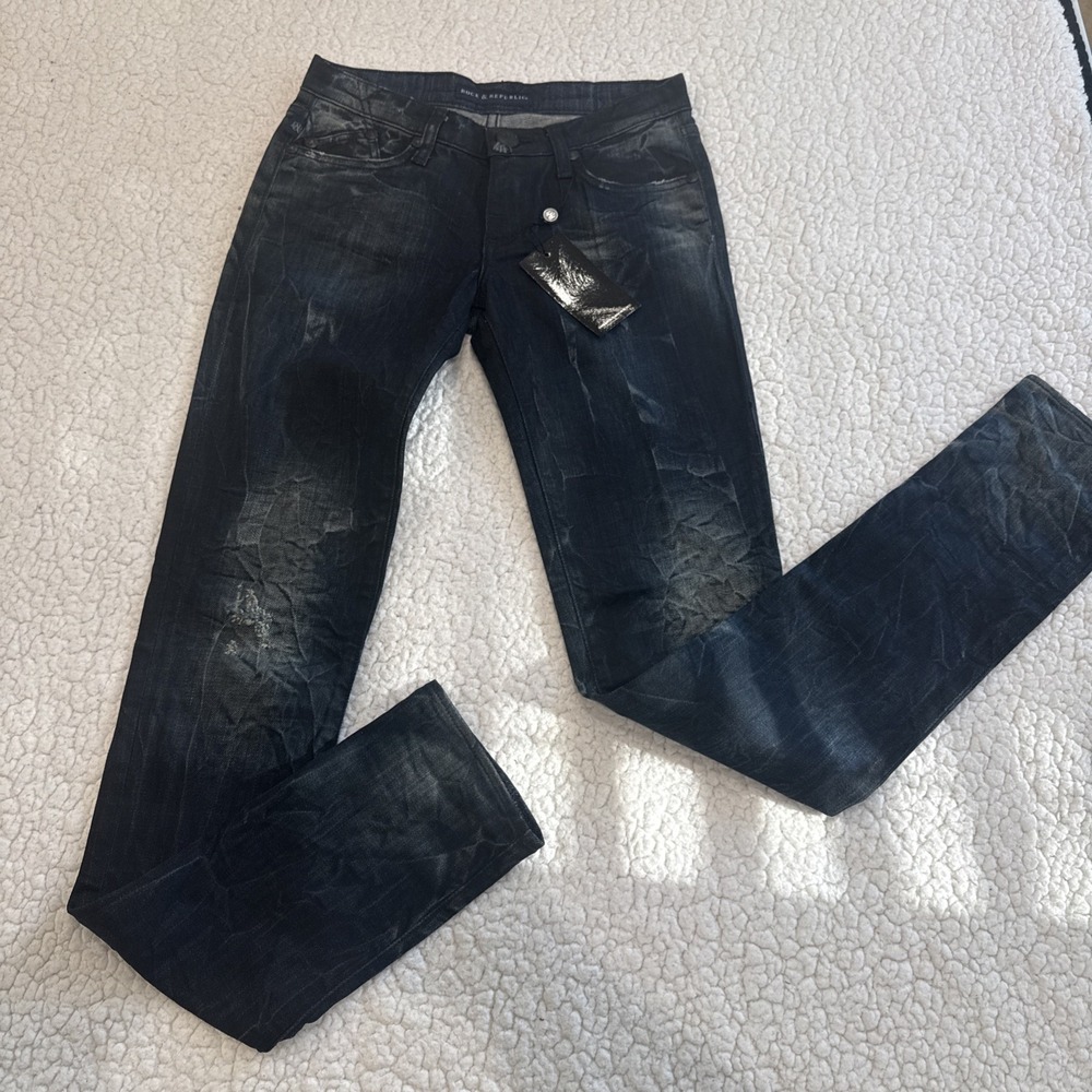 Rock&Republic Denim skinny Jeans skinny NWT dead-stock rare Y2K era 2010